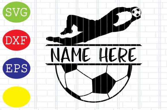Goalkeeper Soccer Name Frame SVG: A Brand Designer’s Review of This Sports Graphics Asset