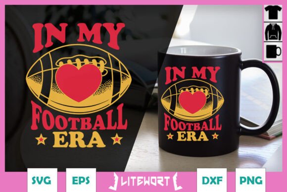 In My Football Era Funny Valentine SVG: Graphics & Crafts Review