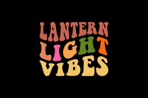 Lantern Light Vibes Graphics for Crafts Branding