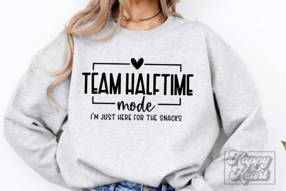 Team Halftime SVG PNG: Football Graphics for Crafts