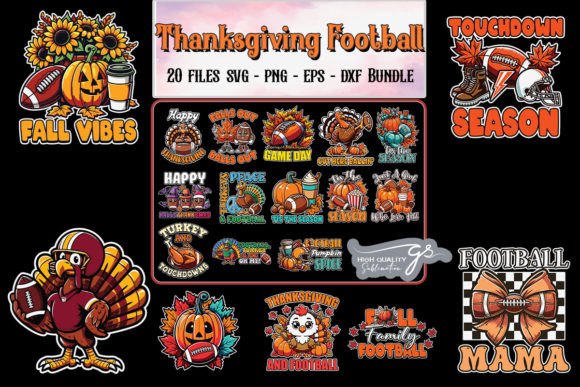 Thanksgiving Football SVG Bundle: A Designer's Review